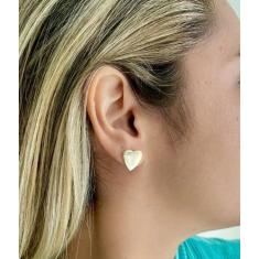 Par de Brincos Feminino Adulto e Infantil Folheado Ouro Brinco Antialé