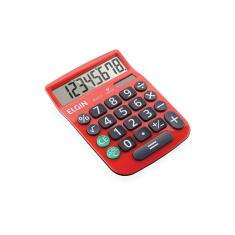 Calculadora De Mesa 8 Dígitos Mv-4131 Vermelha