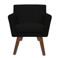 Poltrona Cadeira Decorativa Confortável Para Sala Quarto Decoração Iza