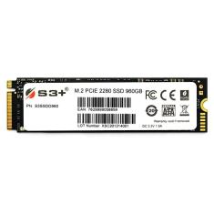 SSD M.2 960GB S3+ - NVMe - Leitura: 2000MB/s - Gravação: 1900MB/s - S3SSDD960