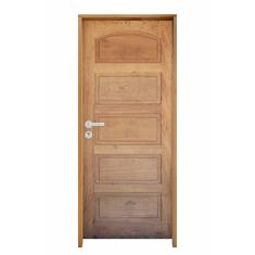 Kit Porta de Madeira Ruby 82 x 2.10 Bat.14cm Fech.Ext Stilo Cromada - Hale