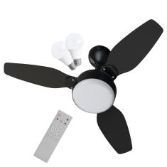 Ventilador de teto Ventisol Elluz Inverter dupla face controle remoto - Bivolt	