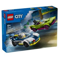 Lego City Perseguição De Carro Da Policia E Muscle Car 60415
