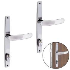 Fechadura Para Porta Externa Perfil Estretiro Aço Inox 02 Un