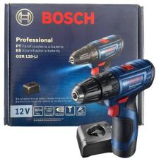 Parafusadeira Furadeira à Bateria GSR 120-LI Bosch 12V, Bivolt