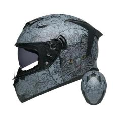 Capacete Modular de Segurança Integral para Motocicleta e Scooter, XL,