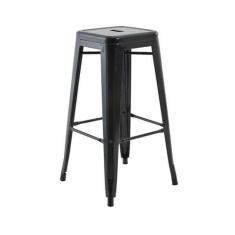 Banqueta Alta em Aço Iron - Rivatti