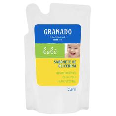 Sabonete Líquido Infantil Granado Bebê Glicerina Tradicional Refil 250ml 250ml