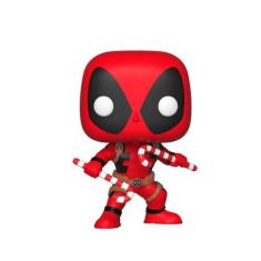 Funko Pop Marvel 400 Deadpool Holiday With Candy Canes