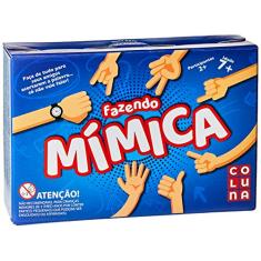 Jogo De Tabuleiro Fazendo Mimica Coluna Multicor