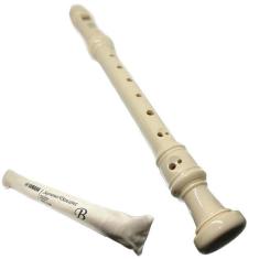 Flauta Doce Soprano Barroca Yamaha  Yrs-24B + Capa