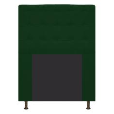 Cabeceira Estofada Dama 90 Cm Solteiro Verde Adj Decor