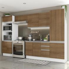 Cozinha Completa Madesa 100% MDF Acordes 2 gavetas 11 Portas (Sem Tamp