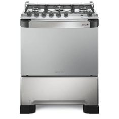 Fogão 5 Bocas Mueller Decorato Gourmet Inox Bivolt com Tripla Chama