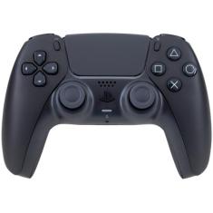 Controle Sony DualSense PS5, Sem Fio, Midnight Black, Midnight Black