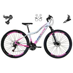 Bicicleta Aro 29 Feminina Absolute Hera 21v Freios a Disco Hidráulicos Câmbios Shimano Suspensão-Feminino
