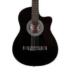 Violão de Nylon Acústico Waldman PPC-1 BK Preto