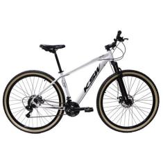 Bicicleta Aro 29 Ksw 24v Cambio Shimano Freios Hidráulicos, Branco, 21