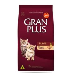Ração Gran Plus Gatos Filhotes Frango E Arroz 10Kg - Affinity/guabi