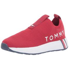 Tênis Tommy Hilfiger Aliah Red para mulheres