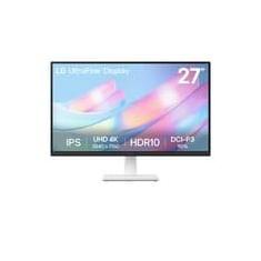 Monitor LG UltraFine Smart 4K 27" UHD IPS, HDR10, DCI-P3 90%, Dynamic Action Sync - 27US500-W.