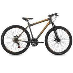 Bicicleta Aro 29 Disk Brake Grafite/Laranja - Free Action