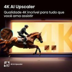 Smart TV 65” 4K UHD Hisense QLED 65Q6QV HDR10 Dolby Atmos Vidaa U9 Preta