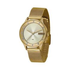 Relógio Lince Feminino Dourado Lrg4623l