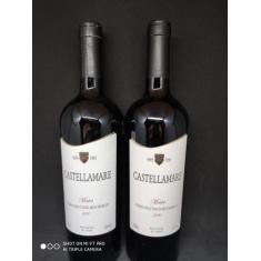 Kit 2 Vinhos Tinto Seco Merlot 750ml - Castellamare
