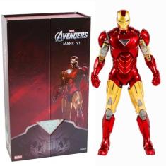 Boneco Articulado Iron Man / Homem De Ferro Mk6 - Marvel