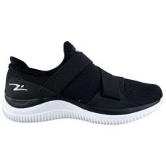 Tênis Fem Fit Calc Facil Elástico Ortopédico Energy Slip On-Feminino