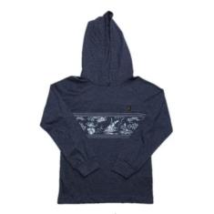 Camiseta Manga Longa Hang Loose Juvenil - Azul Hang Loose-Masculino