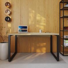 Escrivaninha Yon Operacional 135x70x75 Vermont/Preto