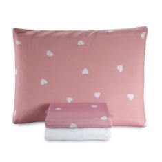 Lençol Solteiro 03 Peças Cama Box Algodão Misto 150 Fios - JS OLIVEIRA