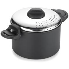 Caçarola com Trava para Pasta e Vegetais, Alumínio com Revestimento, Gli Speciali, 20 cm, BALLARINI