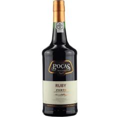 Vinho Porto Português Poças Ruby 750ml