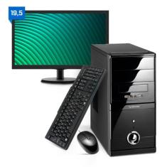 Computador Smart PC SMT81964 Intel i5 8GB SSD 120GB + Monitor 19,5