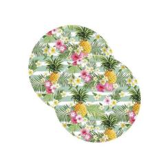 Sousplat Abacaxi Francês - NSW, 2 Peças, Sem base