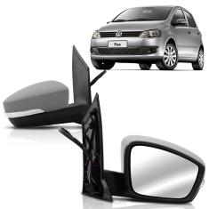 Retrovisor Eletrico vw Fox SpaceFox 10/... tampa lisa seta Direito EB726