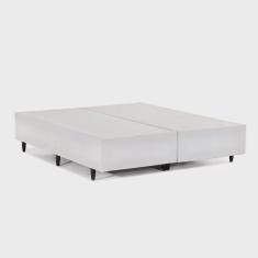 Base Box King 193x203x28cm Idea Bege Bege