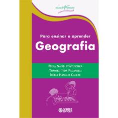 Livro - Para ensinar e aprender Geografia