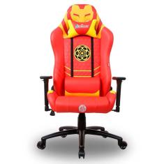Cadeira Gamer Dazz Marvel Homem de Ferro - Encosto Reclinável 180° - Construção em Aço - 62000051