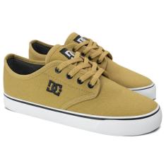 Tênis DC District Beige White Black