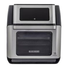 Fritadeira Elétrica Air Fryer Gourmand Gris Black Decker AFO12G, Prata
