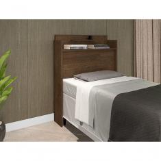 Cabeceira Box Solteira Thayna Malbec 88 Cm Framar Móveis