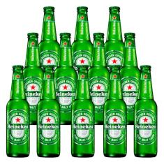 Cerveja Heineken Long Neck 330ml 12 Unidades