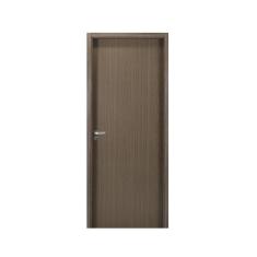 Kit Porta de Madeira Lisa 215x84cm com Batente de MDF Ultra 16cm Melamínico MGM Carvalho Quebec