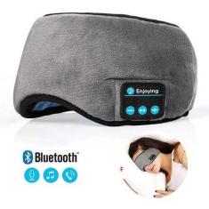 Tapa Olho Máscara Dormir Fone De Ouvido Bluetooth Confortável - SHOP A