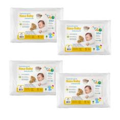 Kit 4 Travesseiros Infantis - Nasa - Fibrasca