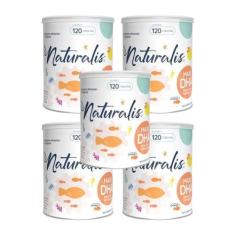 Omega 3 Maxi DHA Naturalis 120 Cápsulas 1500mg DHA, 5 Unids